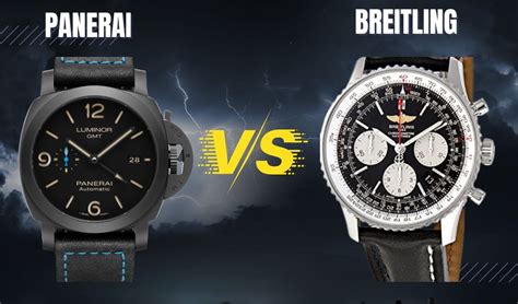 breitling super avenger vs panerai|Panerai vs. Breitling (EVERYTHING to Know From Past to Present).